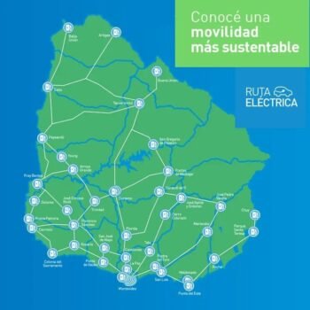 Mapa cargadores UTE Montevideo 2026 — AutoEnCuotas
