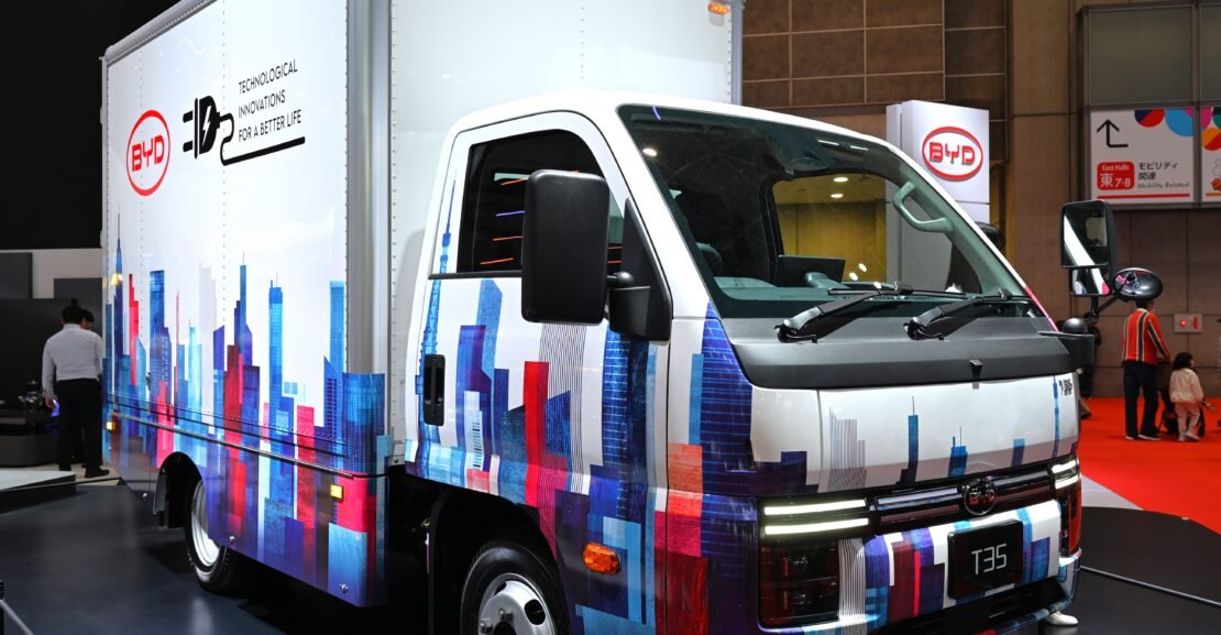 BYD T35 camión eléctrico en Uruguay