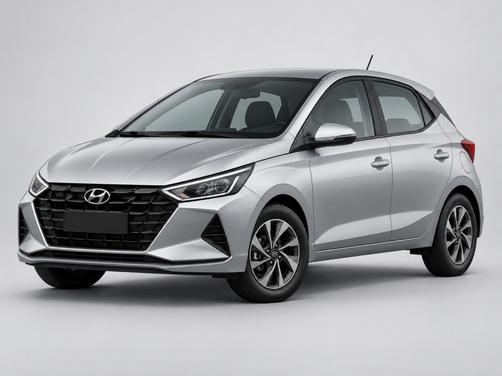 Hyundai HB20 — ilustración generada con IA