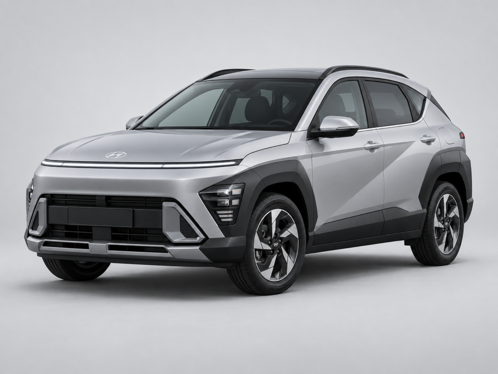 Hyundai Kona Hibrida — ilustración generada con IA
